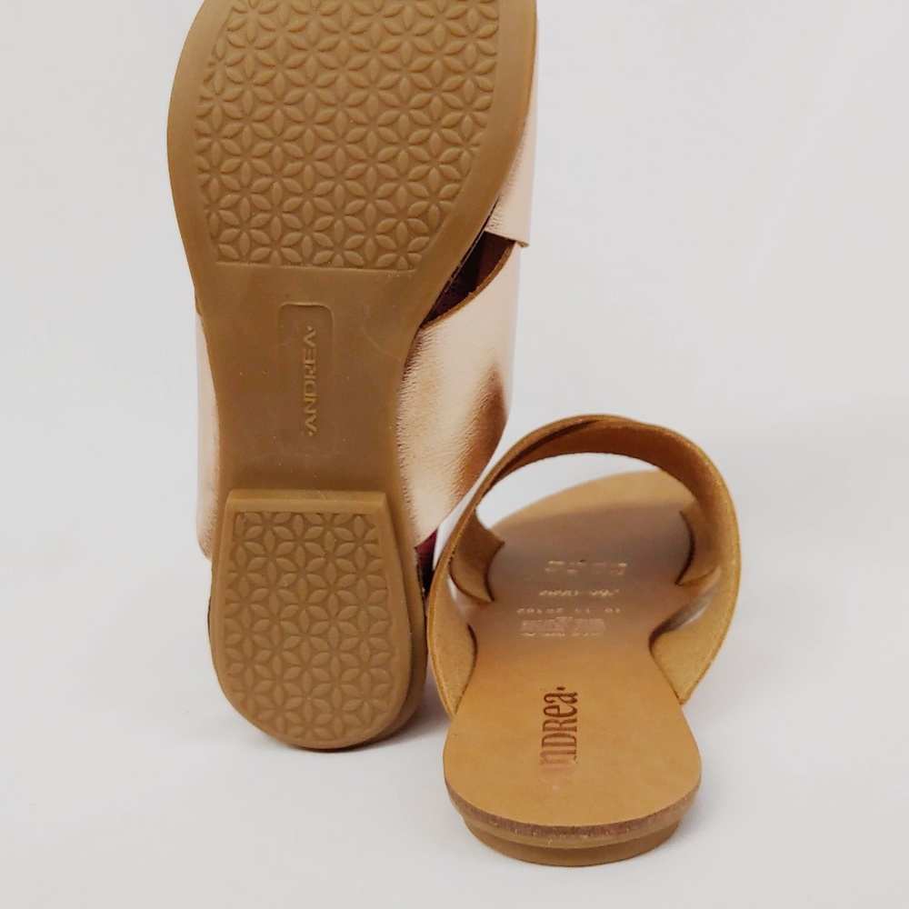 Andrea Rose Gold Sandals - Picture 5 of 5